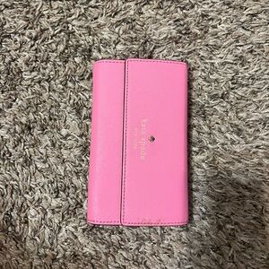 Pink Kate Spade phone wallet
